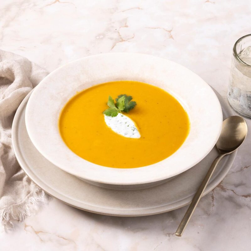 Curried Butternut Squash Soup