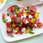 Tomato, Watermelon and Feta Salad