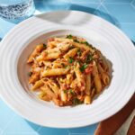 Penne Pasta with Tuna and Antipasto