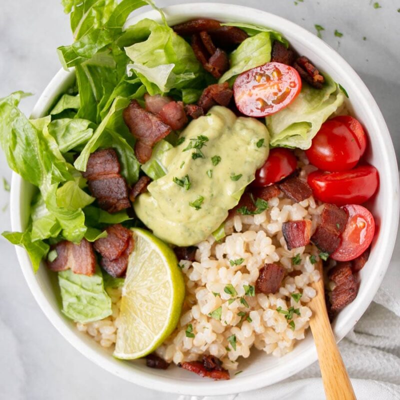 BLT Rice Bowl