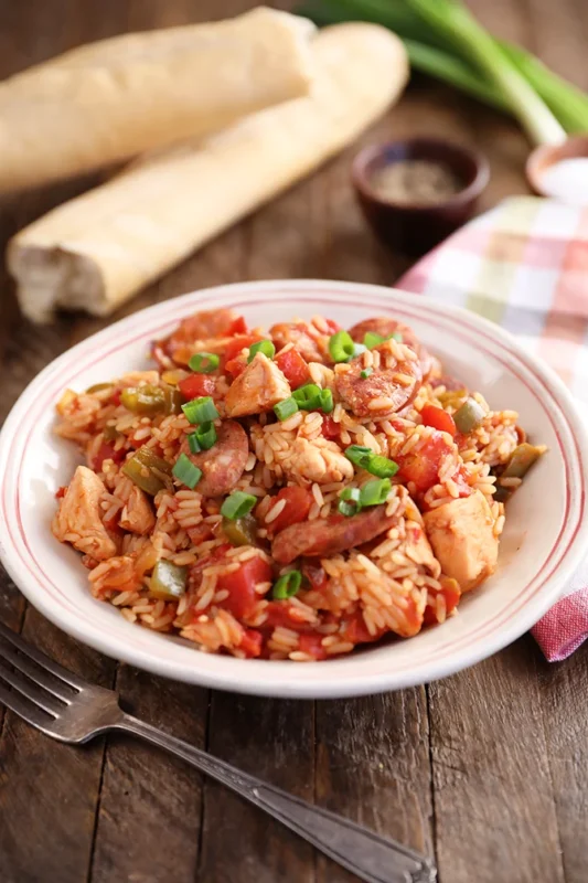 Jambalaya with Chicken and Sausage