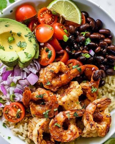 images Chipotle Shrimp Taco Bowls - Image 1
