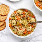 Barley-Leek Soup with Chicken Meatballs