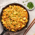 Peanut-Braised Tofu with Noodles