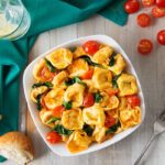Fresh Cheese Tortelli in Rose Sauce