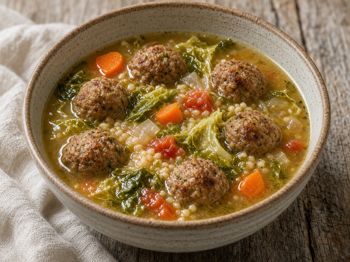 Soupe de noces italienne — plat maison, cuisine de Laval