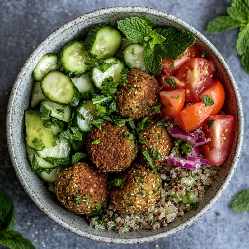 Mediterranean Falafel Bowl