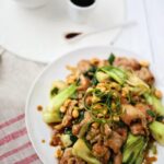 Murgh Makhani (Indian Cashew Chicken) with Bok Choy