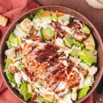 Chicken Cutlet Cesar Salad & Roasted Pepper Bowl