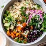 Chicken and Sweet Potato Black Bean Bowls