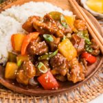 Sweet & Sour Pork with side Rice