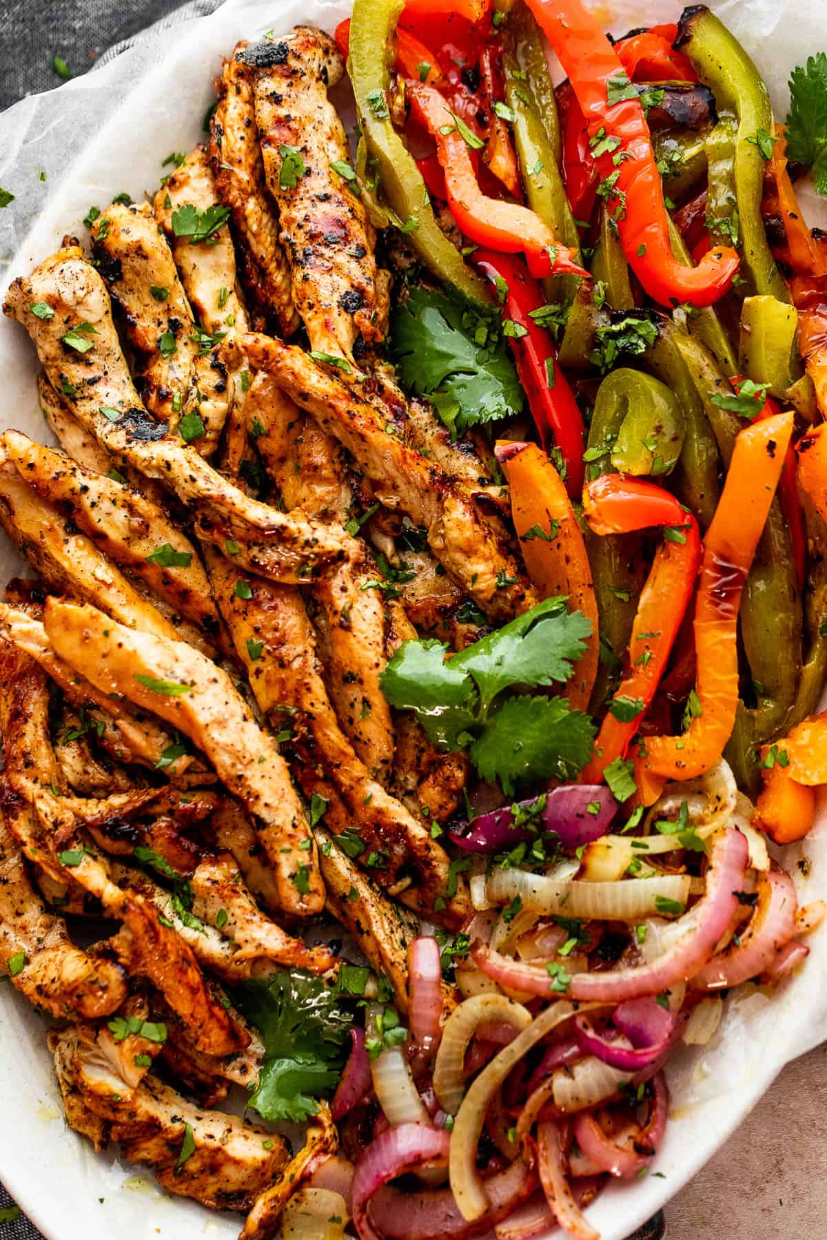 grilled-chicken-fajitas-6 Chicken Fajitas - Image 1