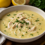 Avgolemono (Greek Lemon Chicken Soup)