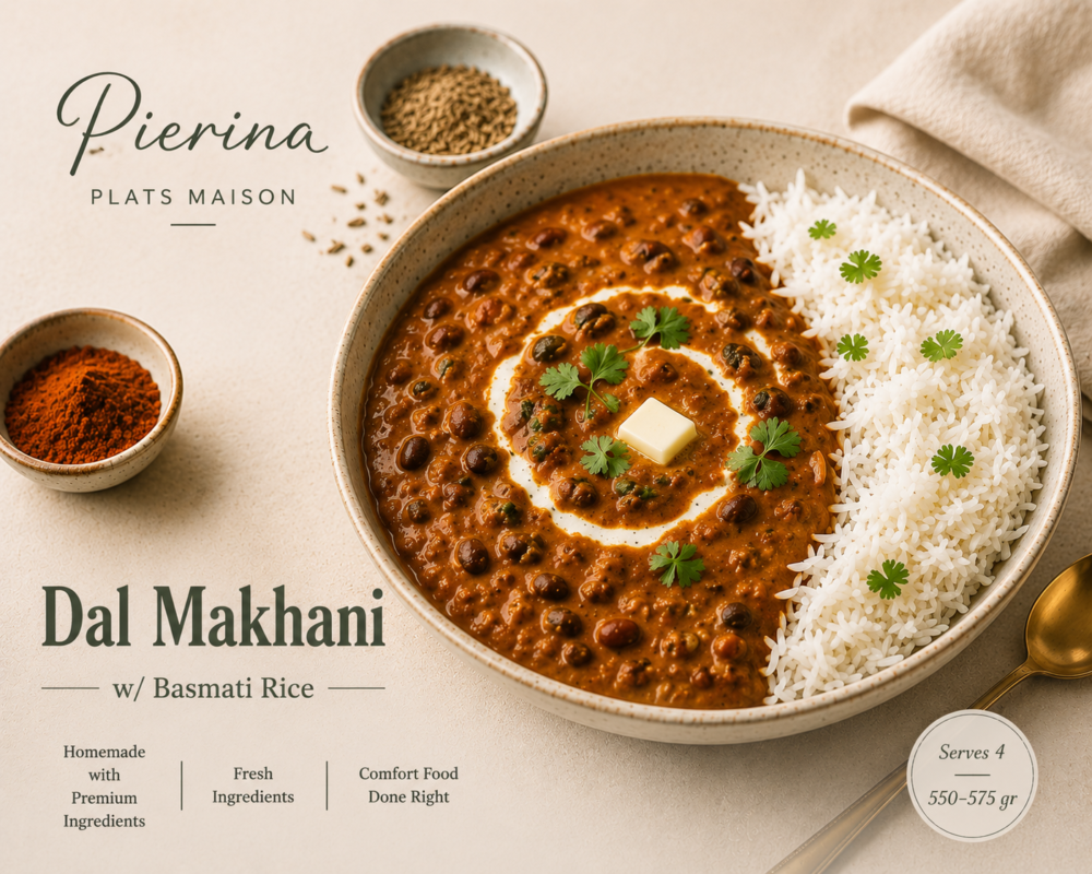 Dal Makhani w/Rice