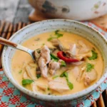Thai Chicken Coconut Soup (Tom Kha‑Style)