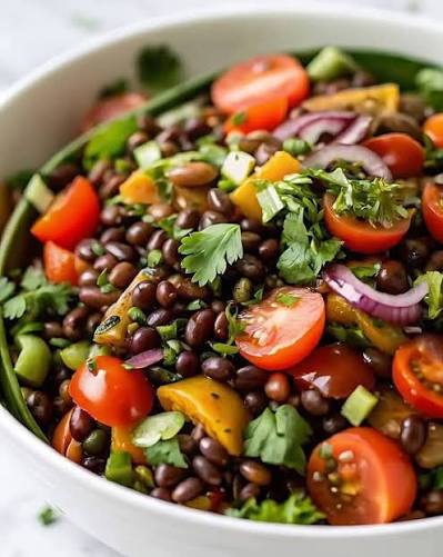133 Lentil & Black Bean Bowl - Image 1
