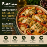 Portuguese Bacalhau no Forno com Pimentos