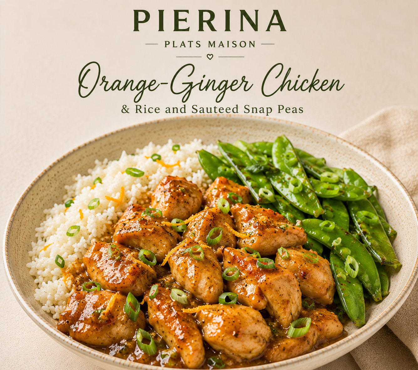 ChatGPT Image 6 июн. 2026 г., 12_18_05 Poulet Orange-Gingembre avec Riz et Pois Mange-Tout Sautés – Image 1