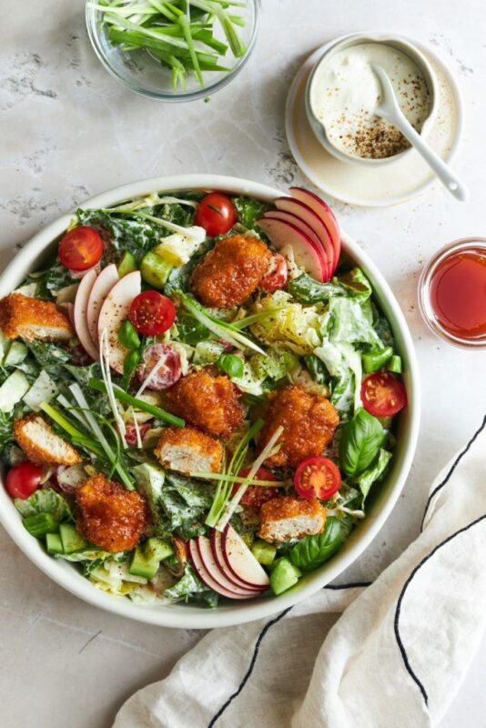 Asian Crunch Chicken Salad Bowl