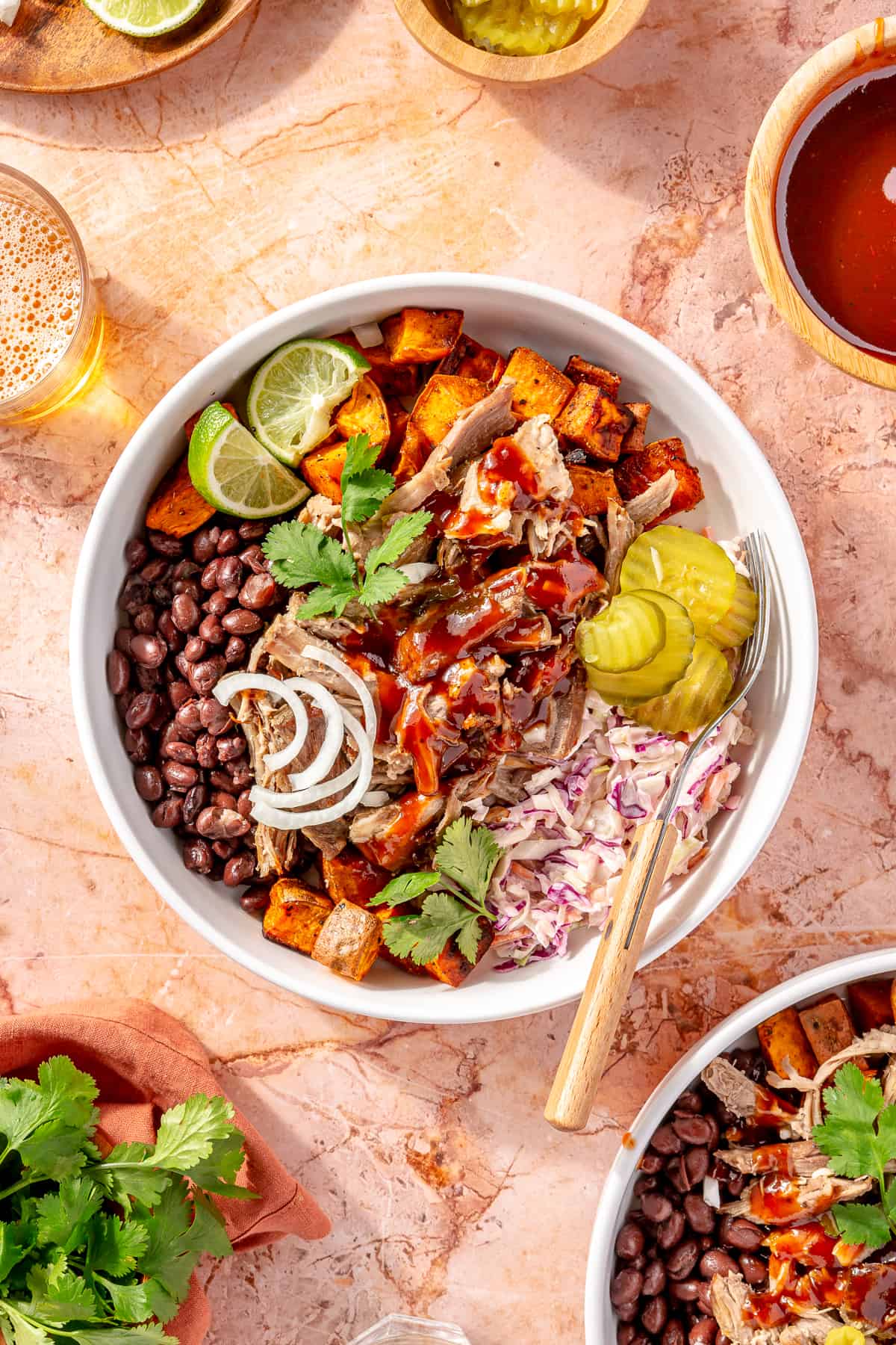 240209_apple-cider-vinegar-pulled-pork-bowls-15 BBQ Pulled Pork Bowl - Image 1