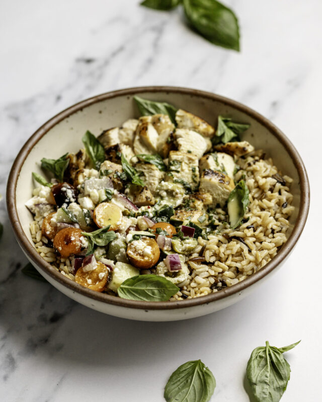 Greek Lemon Chicken Bowl