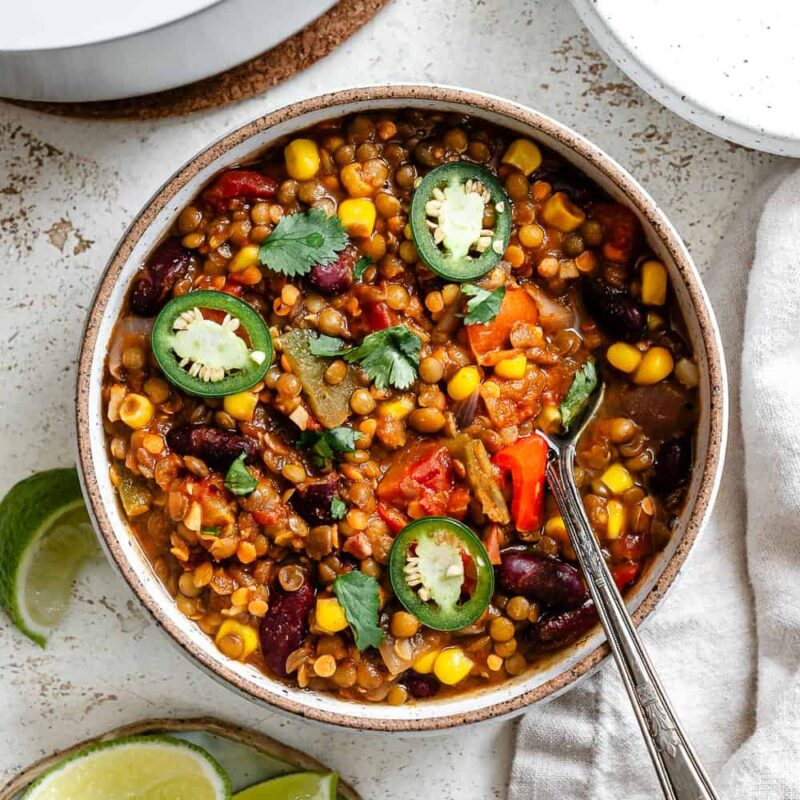 Lentil & Black Bean Power Bowl