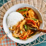 Thai Red Curry Chicken with Rice