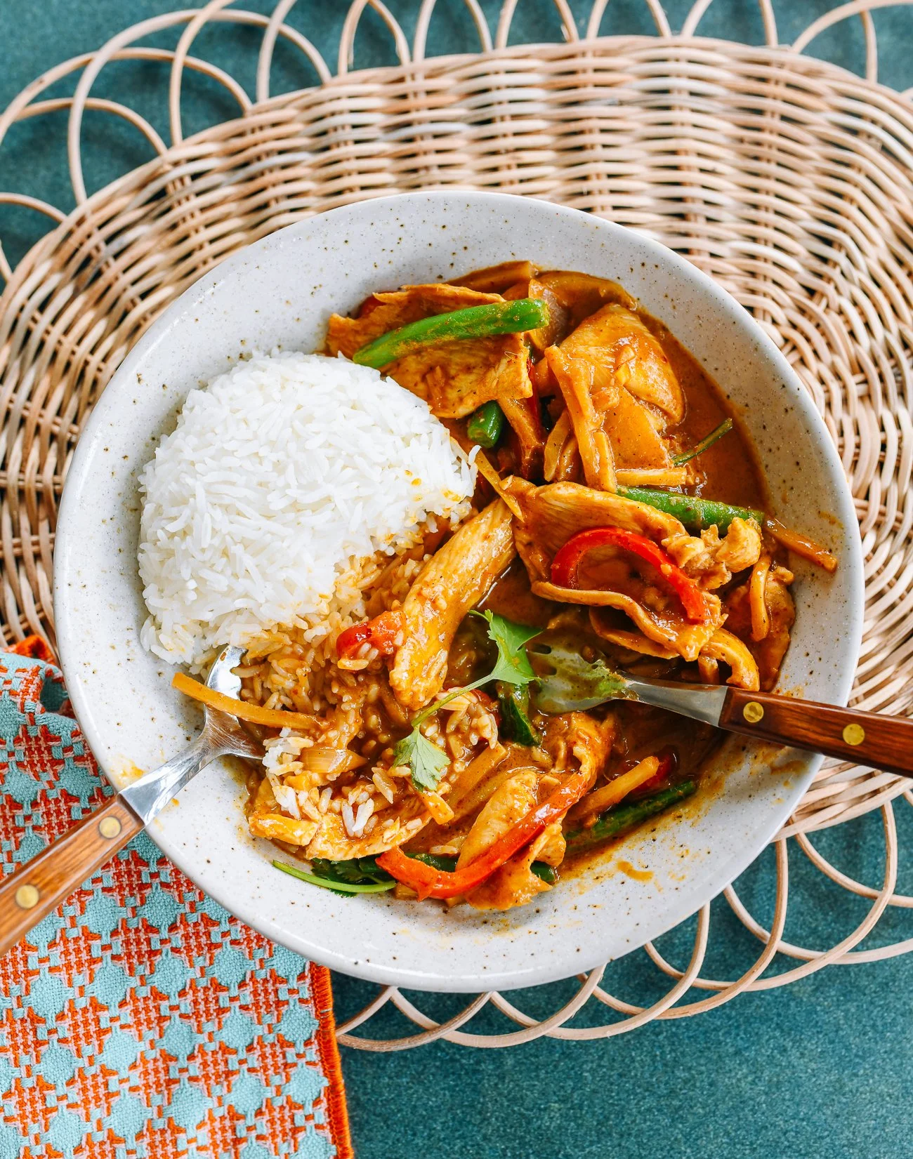 thai-red-curry-chicken-17 Thai Red Curry Chicken with Rice - Image 1