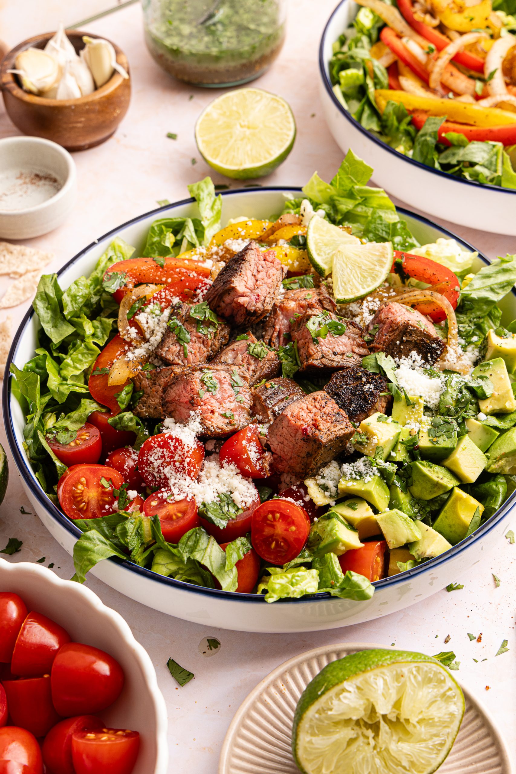 Steak-Fajita-Salad-1-scaled Bol de fajitas au steak – Image 1