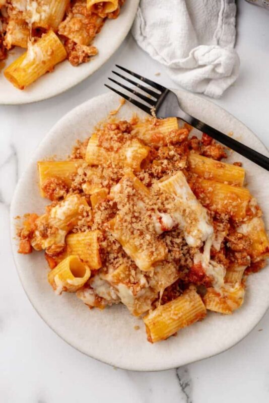 Homemade Pasta Bolognese w/Pecorino & Reggiano Cheese