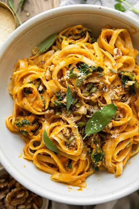 Creamy Pumpkin Pasta