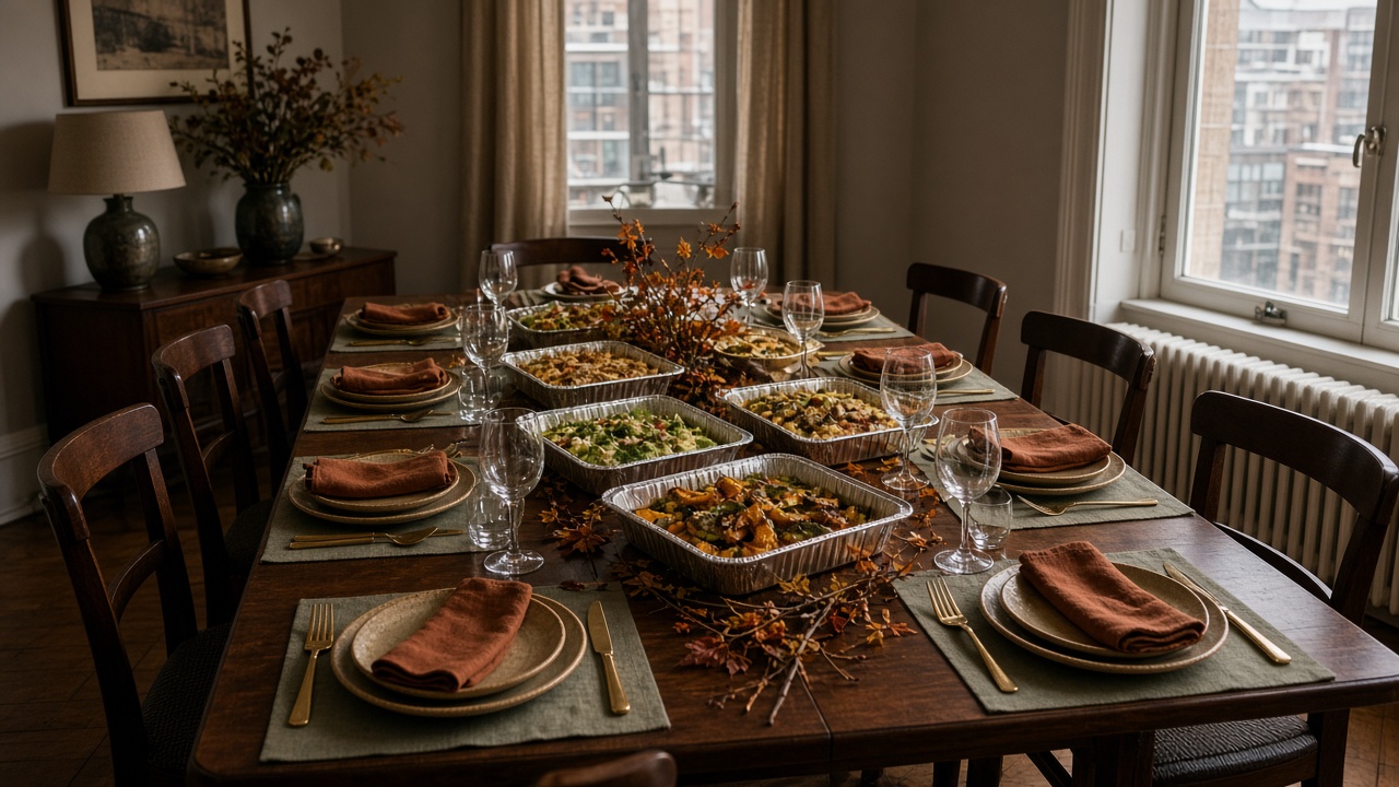 Une table d’Action de grâce pour 8 à 12 à Montréal sans cuisiner tout le week-end